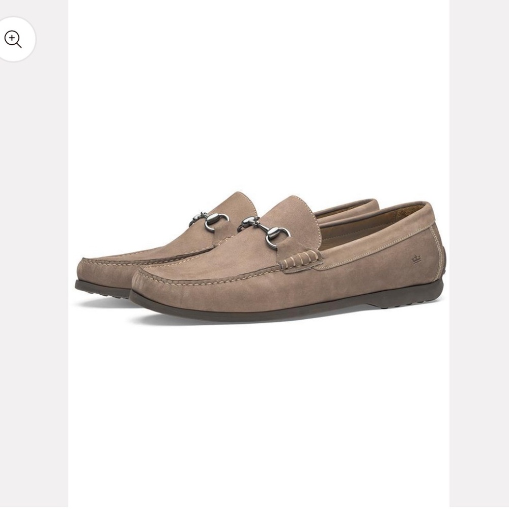 NORDSTROM RACK Men's Tan Loafers Bit Driver